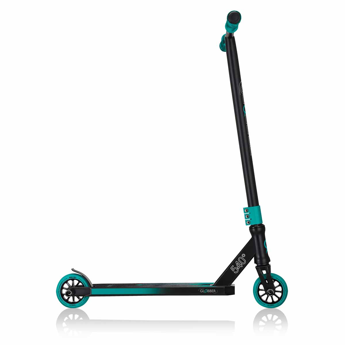 Тротинетка За Трикове Globber Gs 540 - Черна/Тюркоаз