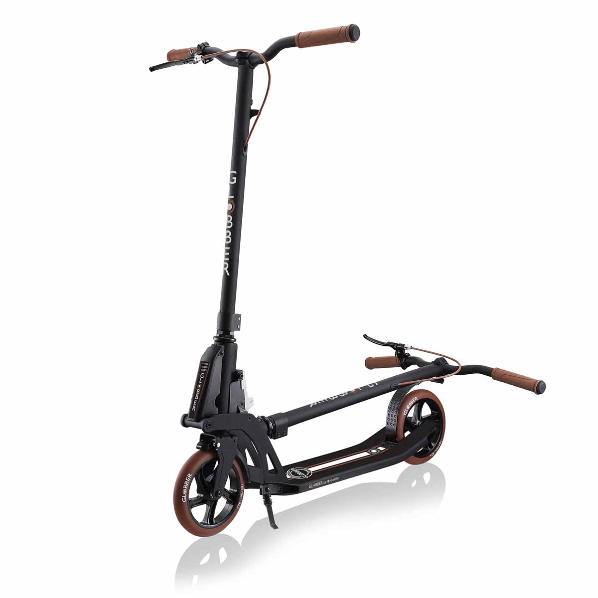Тротинетка За Възрастни Globber One k 180, Сгъваема, Vintage Black