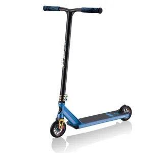 Ултраздрава Фрийстайл Тротинетка Globber Gs 900 Deluxe - Черна/Синя