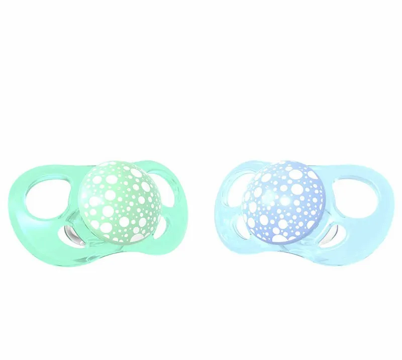 Twistshake Baby Rattles 2 pcs. 0-6 Months Blue and Green