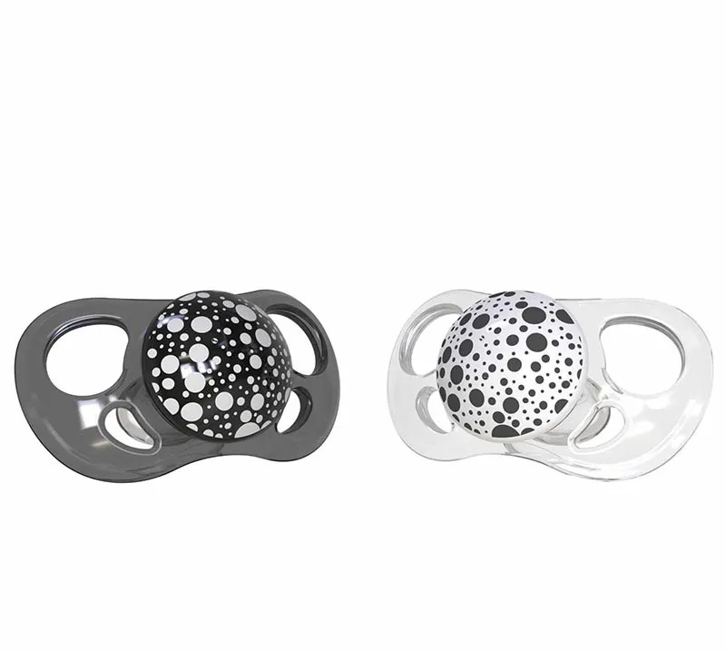 Twistshake Baby Teether 2 Pack 6+ Months Black and White