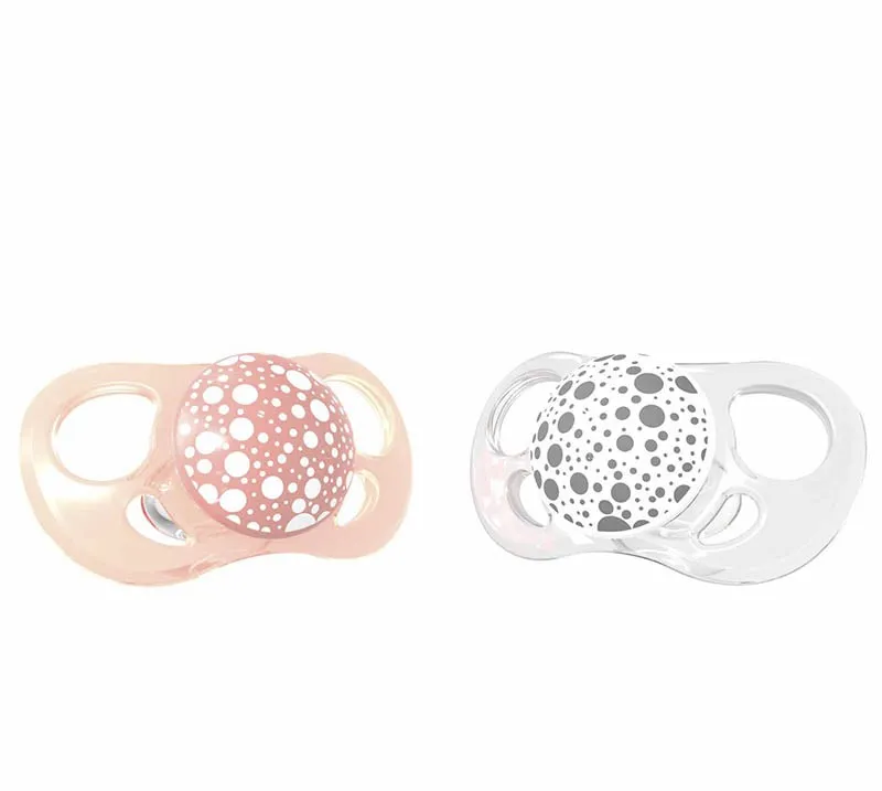 Twistshake Baby Spoons 2 pcs 6+ Months Peach and White