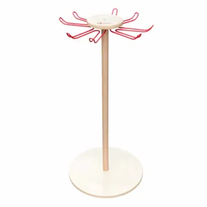 Children's Hanger for Up to 8 Aprons for Painting