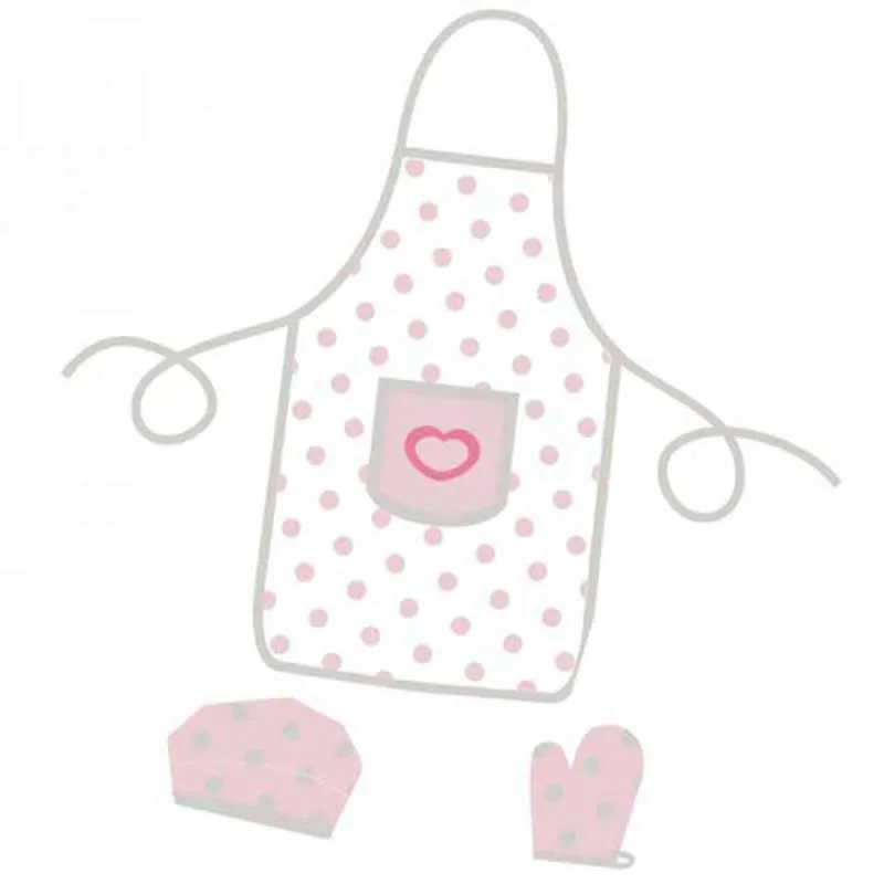 Children's Cooking Set - Apron, Hat, and Oven Mitt