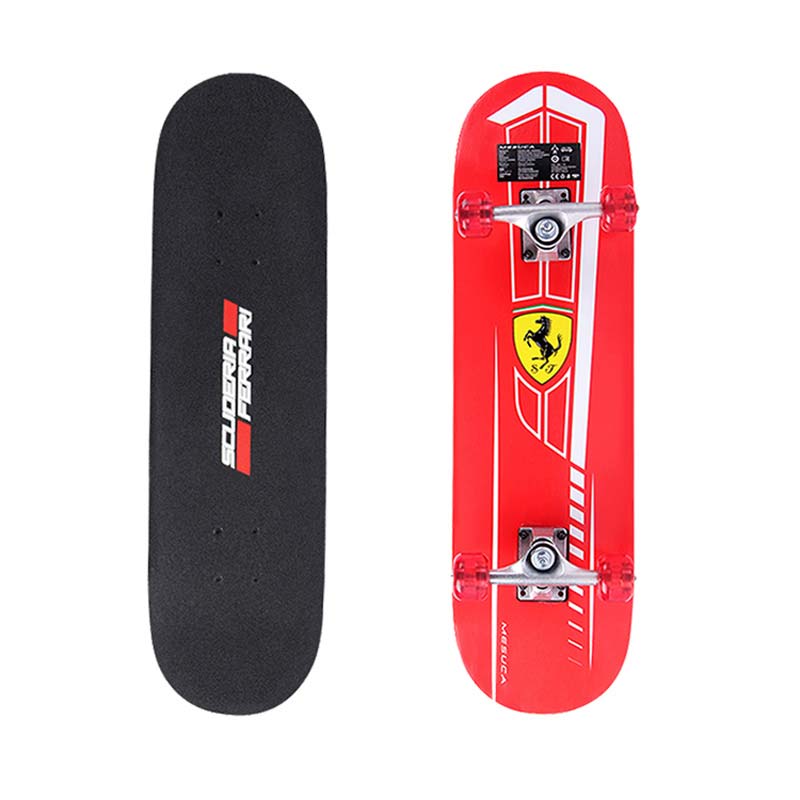 Детски Скейтборд 28“ На Ferrari – Червен