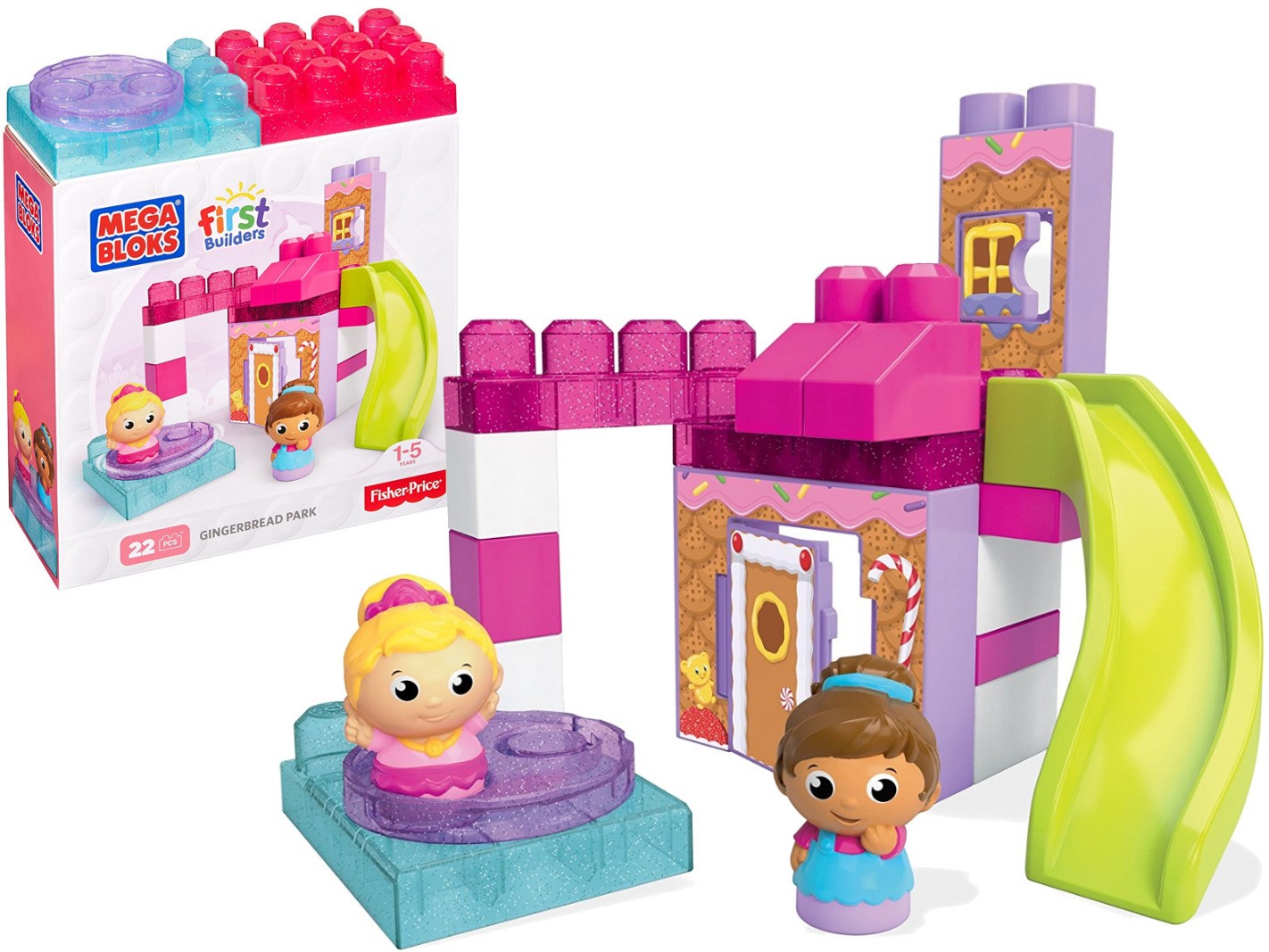 Детски Строител - Джинджифиловият Парк, Mega Bloks
