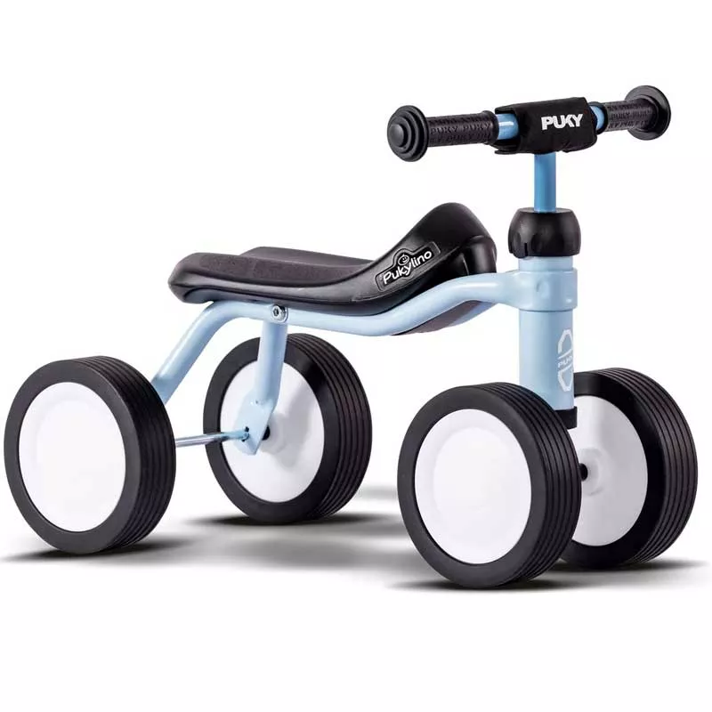 Four-wheeler for children over 1 year old PUKY PUKYLINO in retro blue color
