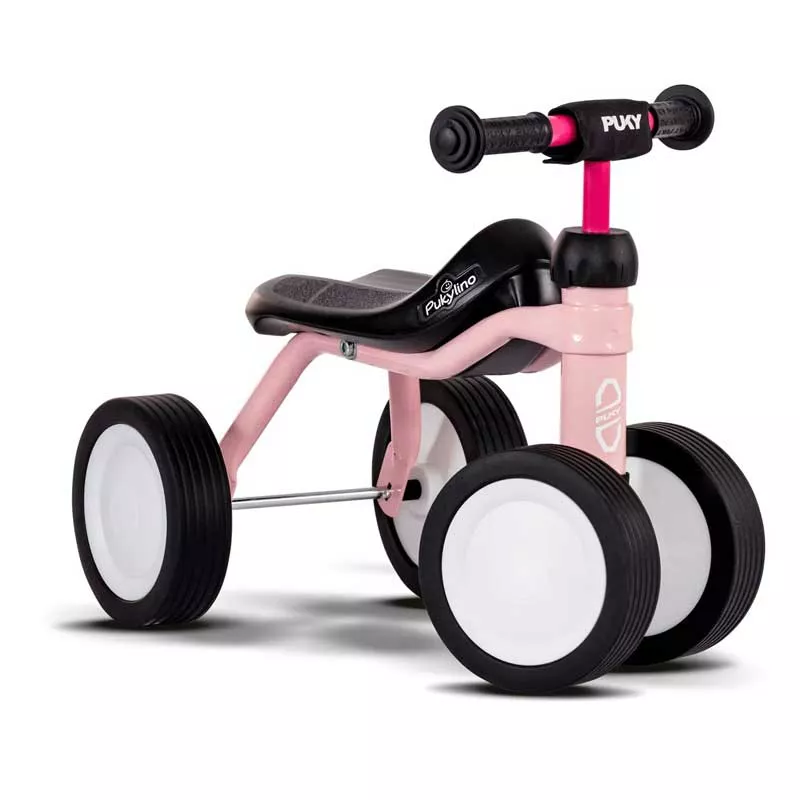 Four-wheeler for children over 1 year PUKY PUKYLINO in retro pink color