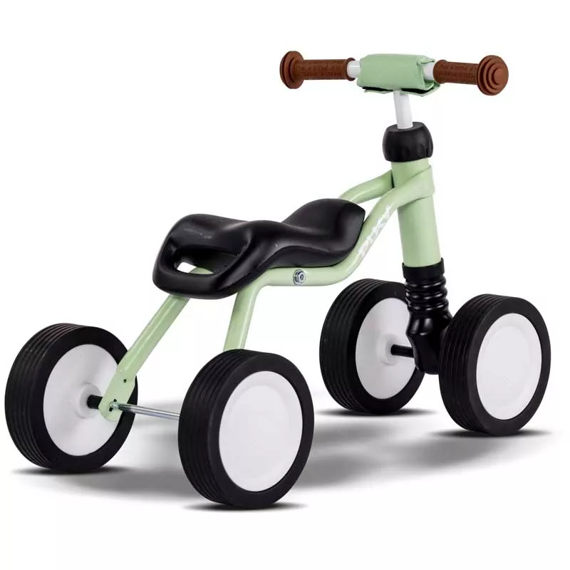 Four-wheeler for children over 18 months PUKY Wutsch in mint color