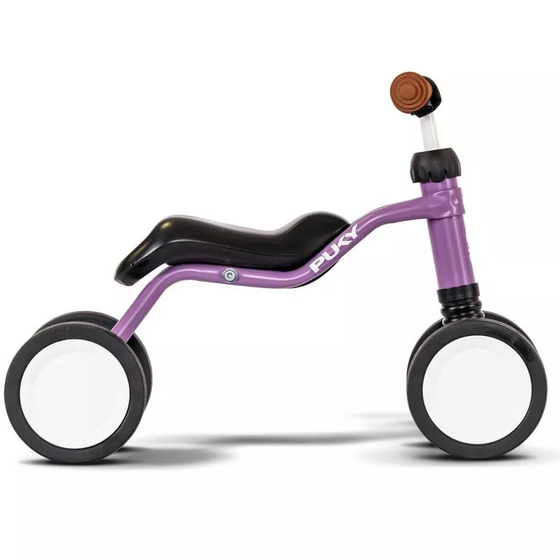 Four-wheeler for children over 18 months PUKY Wutsch in purple color