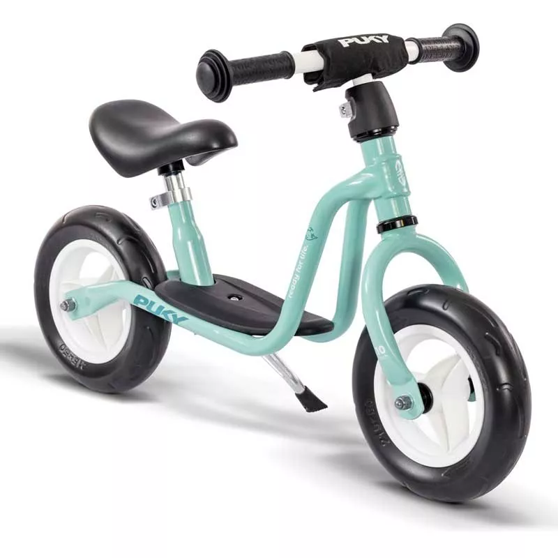 Balance bike for kids with step PUKY LR M - turquoise