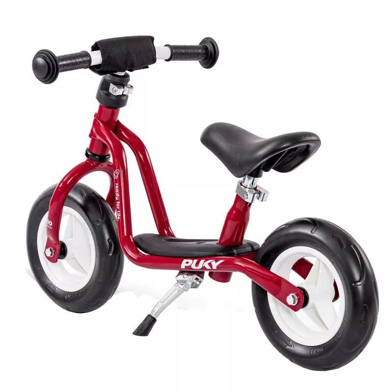Balance bike for kids with stand PUKY LR M - dark red