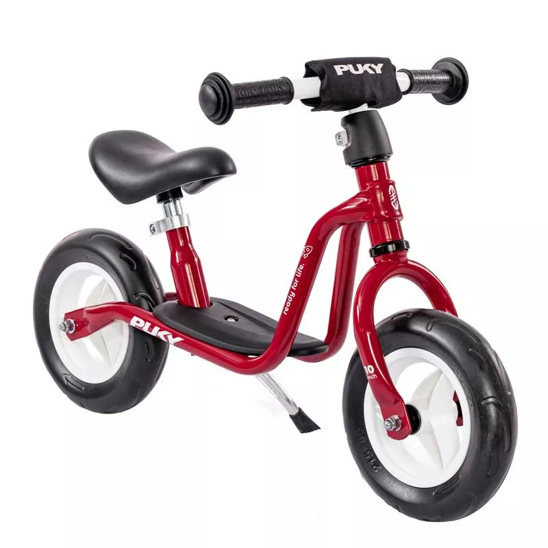 Balance bike for kids with stand PUKY LR M - dark red