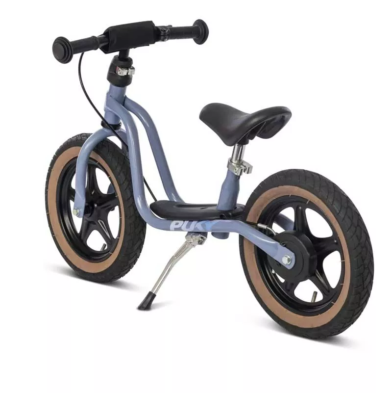 Balance bike with brake PUKY LR 1L in retro blue color