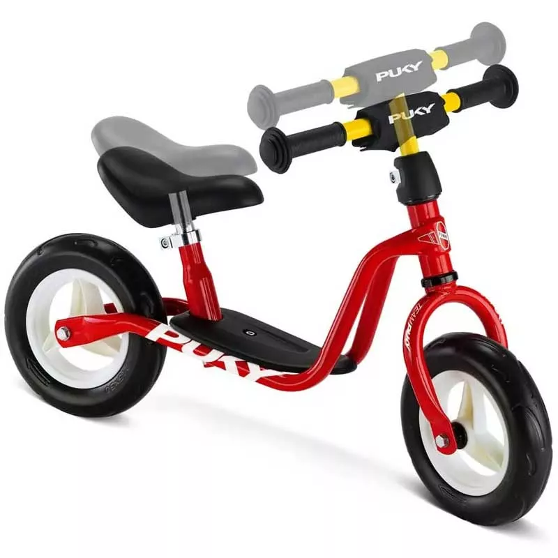 Bike without pedals for children over 2 years Puky LR M - red