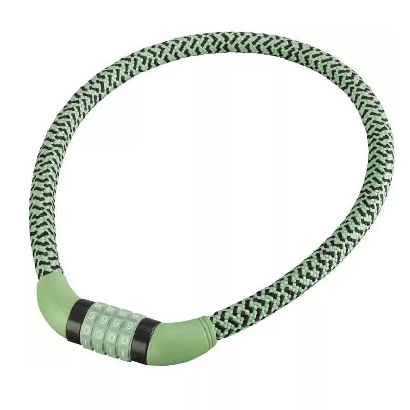 Bicycle and scooter lock PUKY - retro green