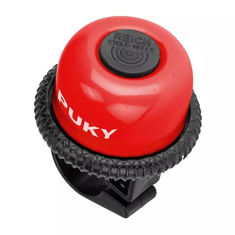 Handlebar bell for tricycles and balance bikes - Puky G20, red
