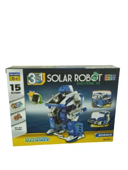 Child solar robot - 3 in 1 constructor