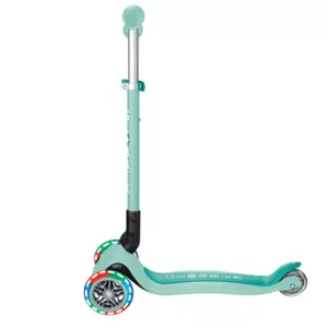 Folding scooter GLOBBER PRIMO FOLDABLE LIGHTS - mint green