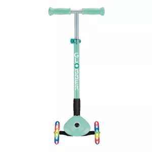 Folding scooter GLOBBER PRIMO FOLDABLE LIGHTS - mint green
