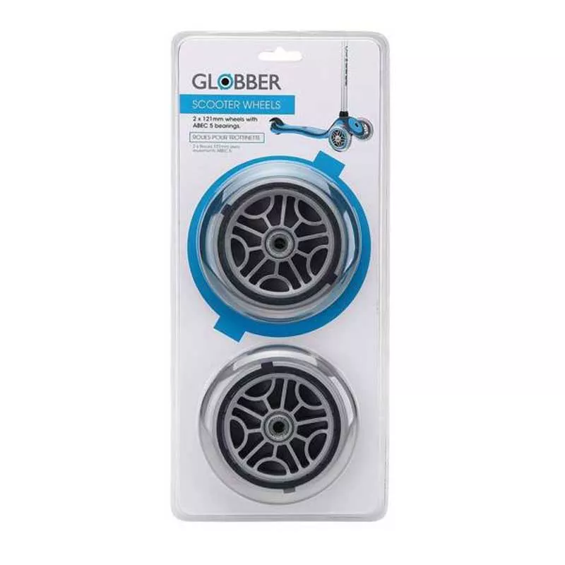 Set of 2 front wheels AVES 5 for Globber PRIMO/EVO/GO UP/ELITE/FLOW 125 scooters