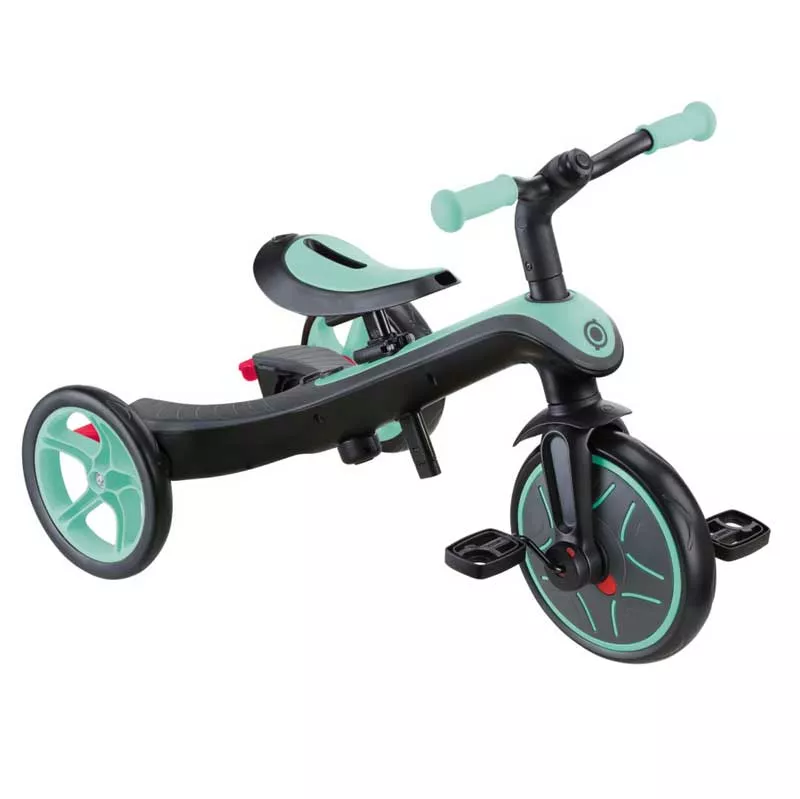 GLOBBER EXPLORER TRIKE 4 in 1 tricycle with canopy - mint green