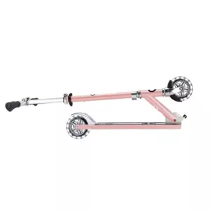 Aluminum children's scooter GLOBBER FLOW ELEMENT LIGHTS - pink gold