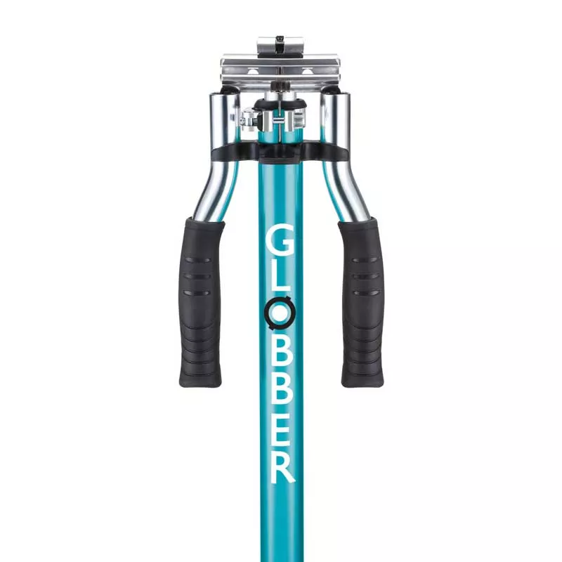 Aluminum kids scooter GLOBBER FLOW ELEMENT LIGHTS - aqua