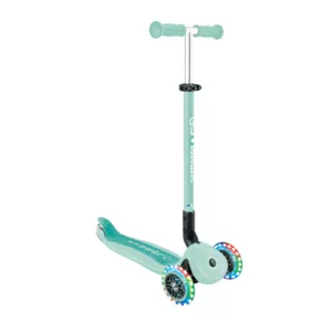 Сгъваема тротинетка с родителски контрол GO UP ACTIVE  LIGHTS 360°, ментова