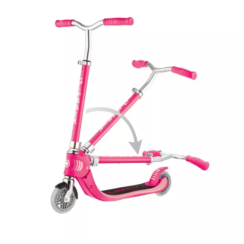 Сгъваема детска тротинетка FLOW FOLDABLE 125, розова
