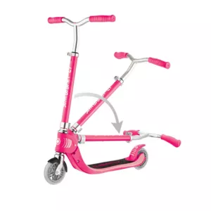 Сгъваема детска тротинетка FLOW FOLDABLE 125, розова