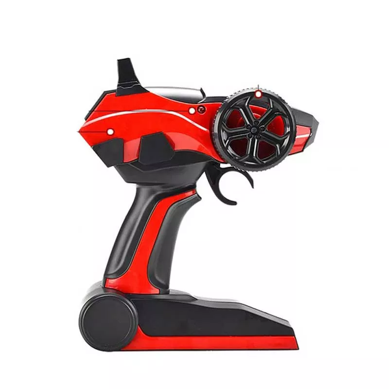 Competitive red drift car with remote control 1:18