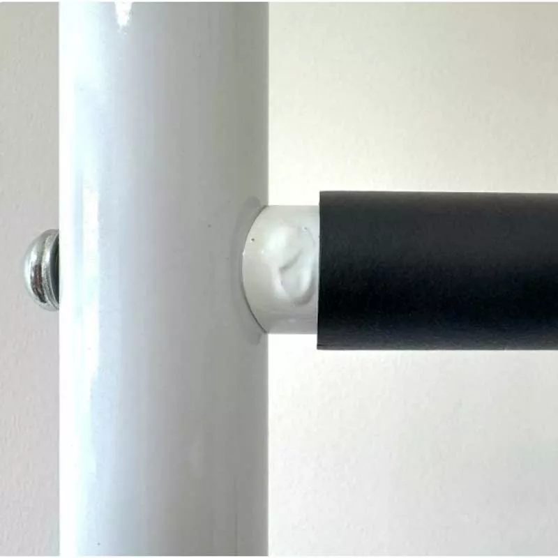 Детска метална шведска стена с аксесоари, бяла