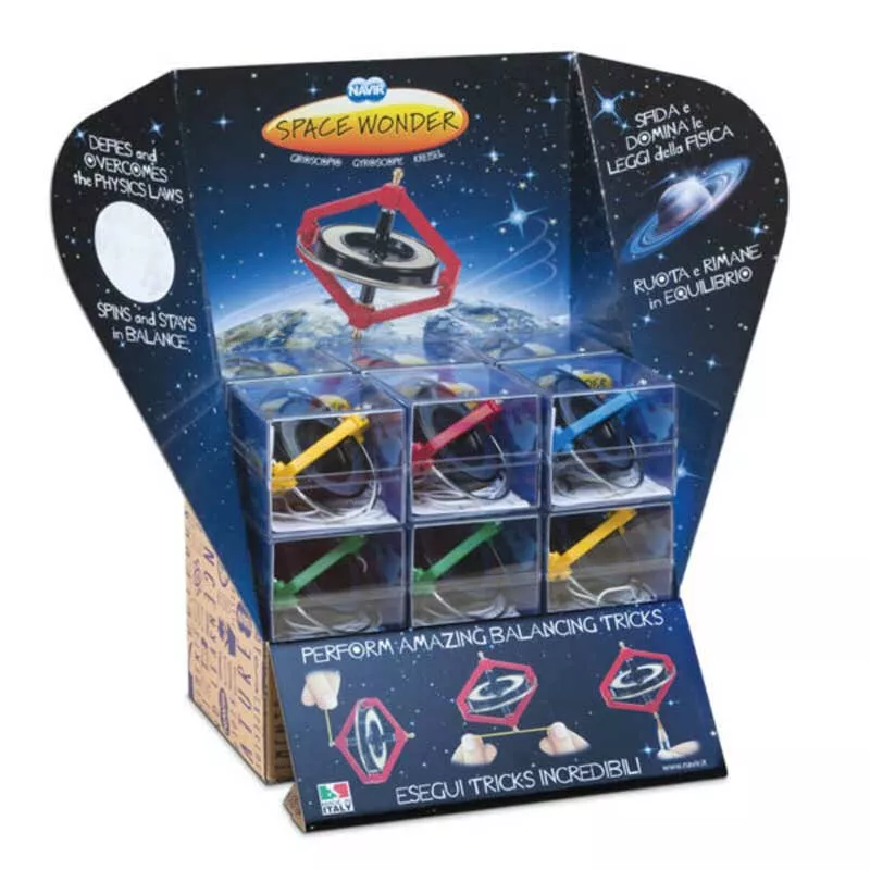 Children's gyroscope for studying gravity, NAVIR