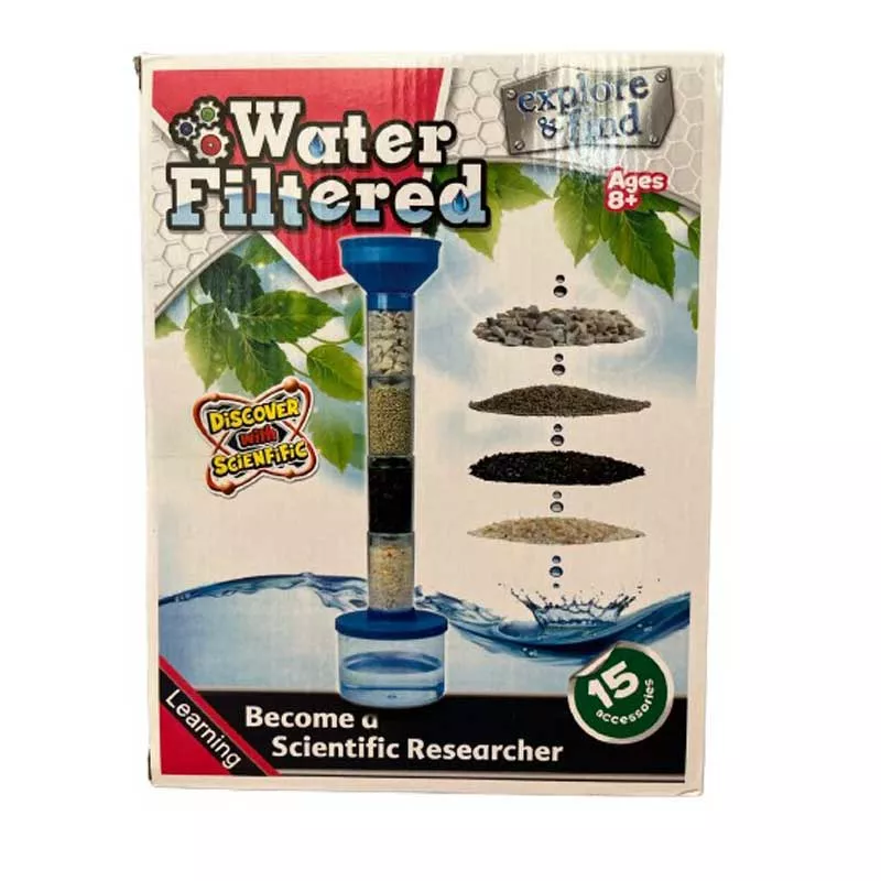 STEAM toy - Water filtration kit