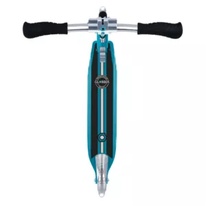 Aluminum folding scooter for kids FLOW ELEMENT COMFORT LIGHTS - aqua