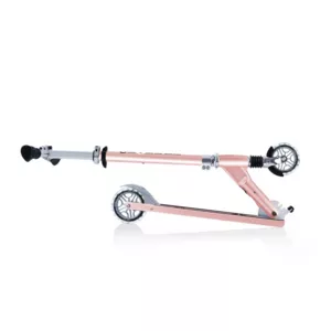 Алуминиева сгъваема тротинетка за деца FLOW ELEMENT COMFORT LIGHTS – розово злато