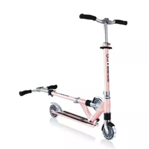 Алуминиева сгъваема тротинетка за деца FLOW ELEMENT COMFORT LIGHTS – розово злато