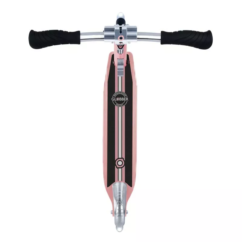 Алуминиева сгъваема тротинетка за деца FLOW ELEMENT COMFORT LIGHTS – розово злато