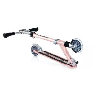 Алуминиева сгъваема тротинетка за деца FLOW ELEMENT COMFORT LIGHTS – розово злато