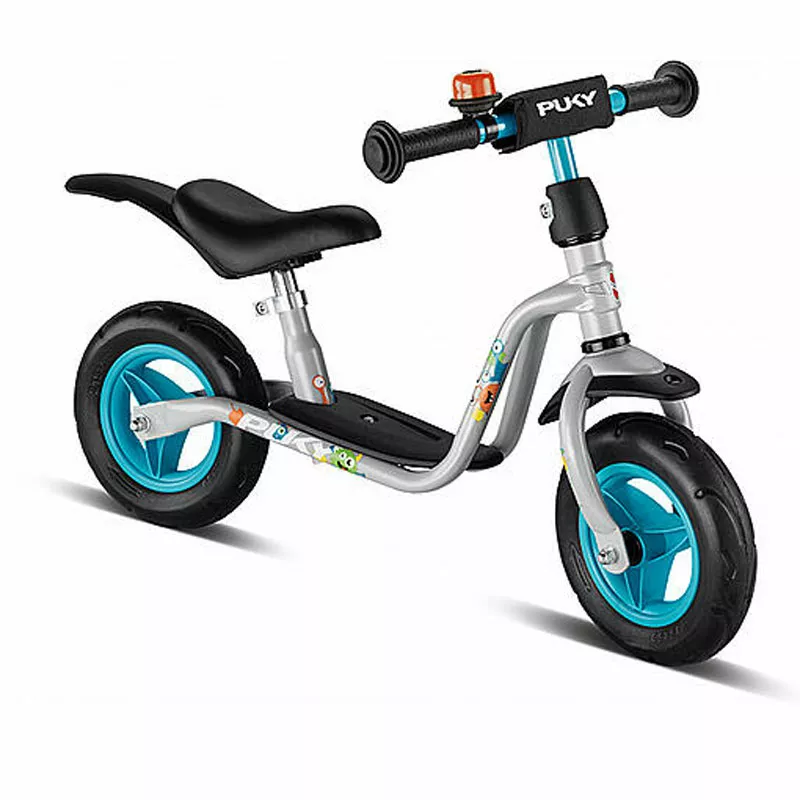 Balance bike for children over 2 years old - PUKY LR M plus - silver