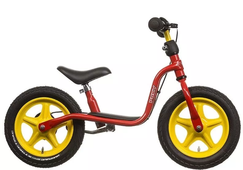 Балансиращо колело със спирачка PUKY LR 1L BR - червено