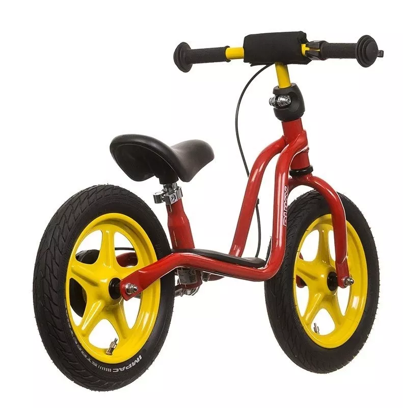 Балансиращо колело със спирачка PUKY LR 1L BR - червено