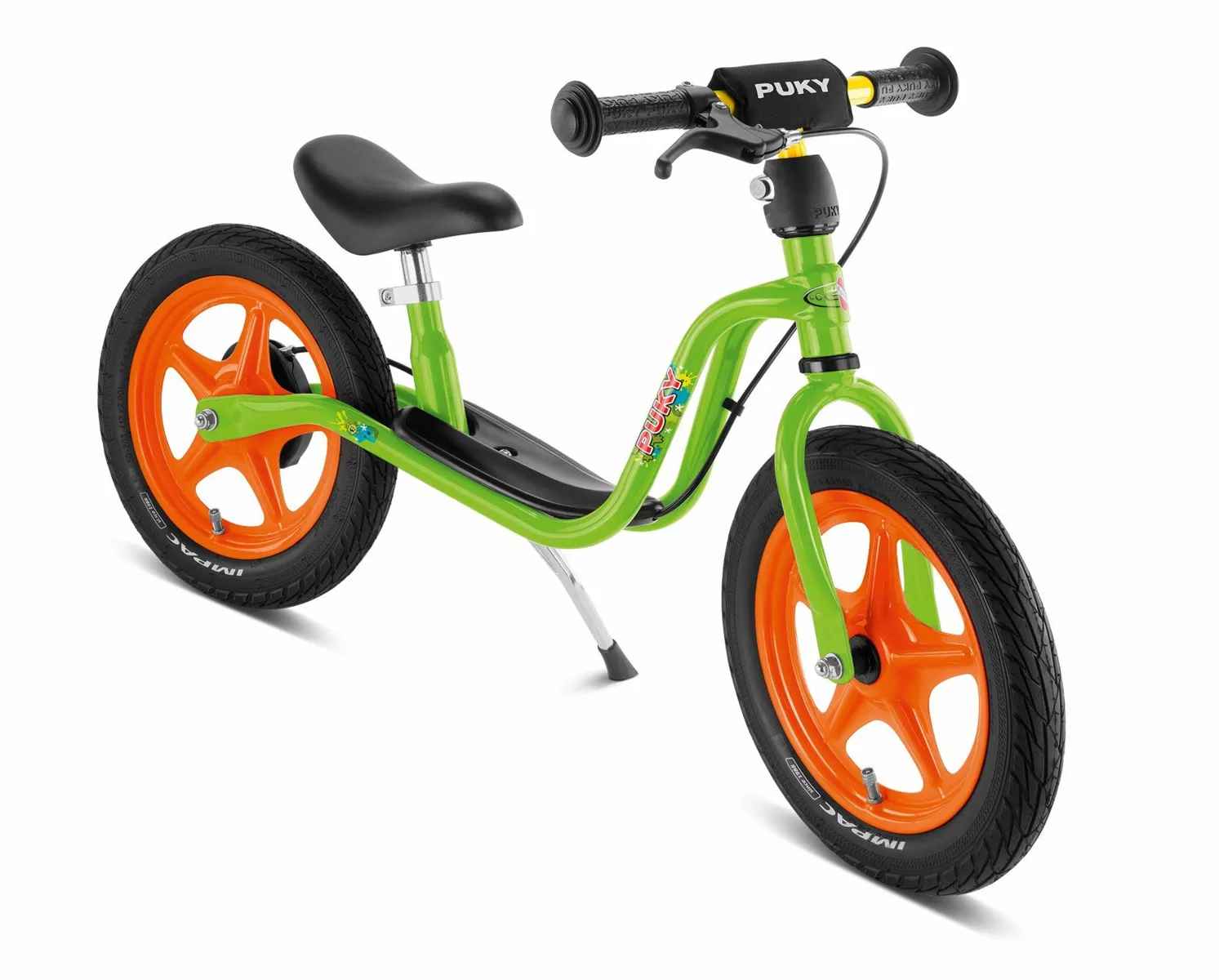 Балансиращо колело със спирачка PUKY LR 1L BR - киви