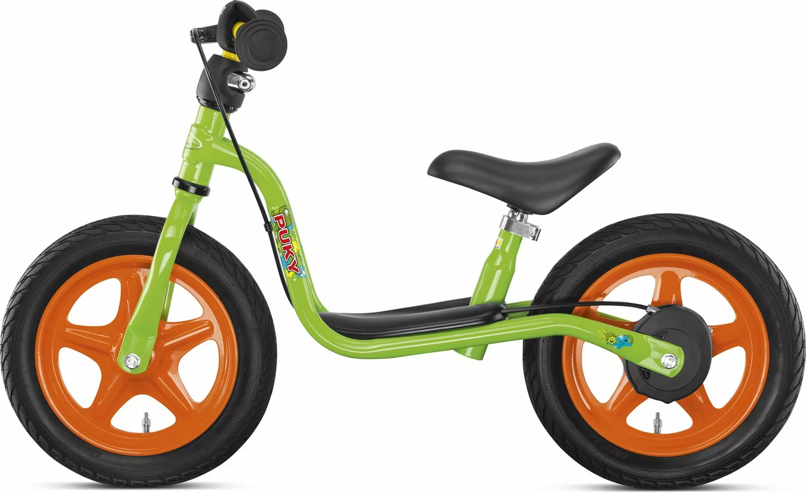 Балансиращо колело със спирачка PUKY LR 1L BR - киви