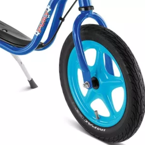 Balancing bike with brake PUKY LR 1L BR - dark blue and light blue