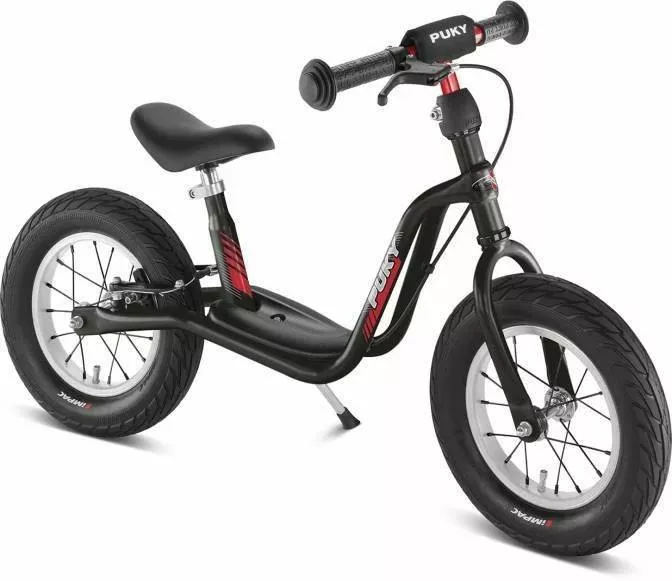 Balancing bike with brake and stand PUKY LR XL - black