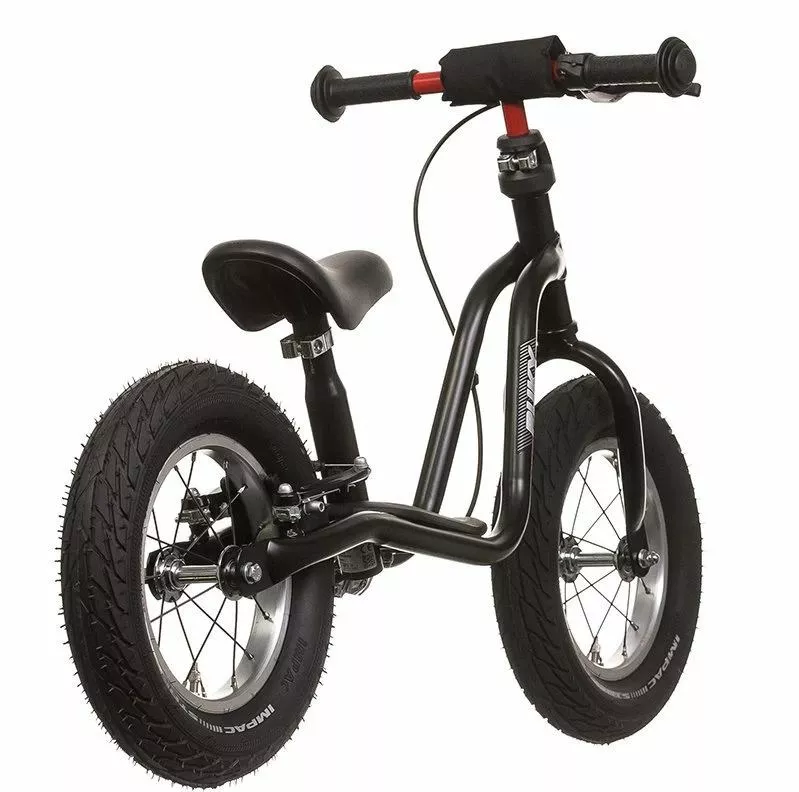 Balancing bike with brake and stand PUKY LR XL - black