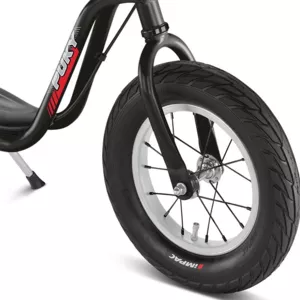 Balancing bike with brake and stand PUKY LR XL - black