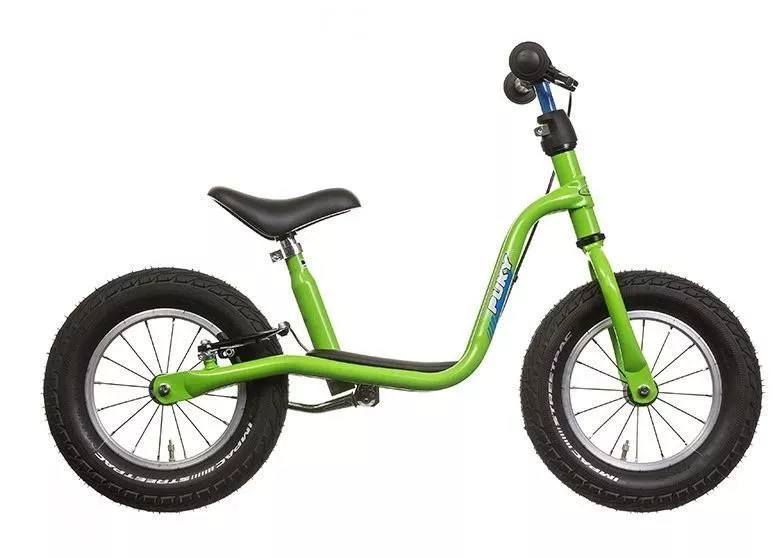 Balancing bike with brakes and kickstand PUKY LR XL - Kiwi